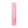 The glamnetic 7-in-1 Nail Buffer is a pink rectangular buffer in a matching box with a clear window. The packaging displays 7-IN-1 NAIL BUFFER and STEP 1, ideal for at-home nail prep and achieving a glossy finish.
