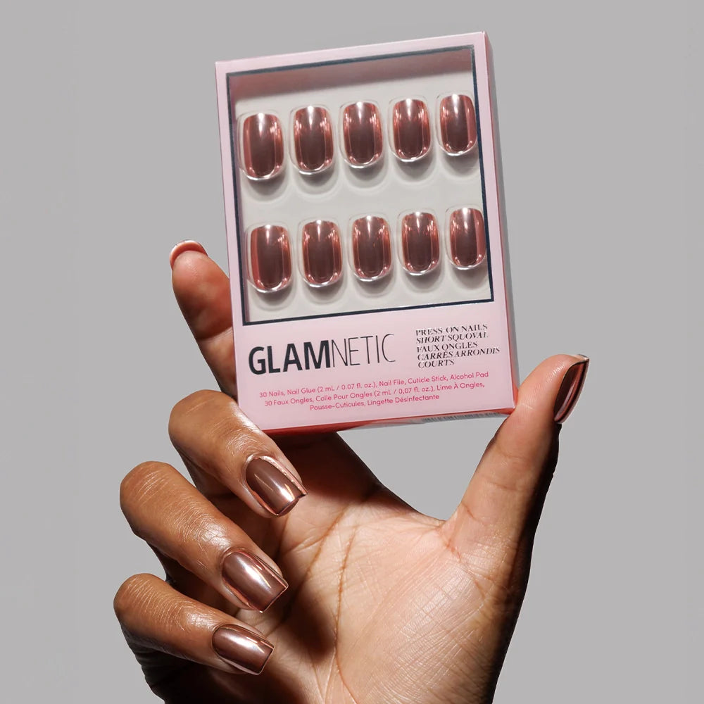 Boxed press-on nail tips